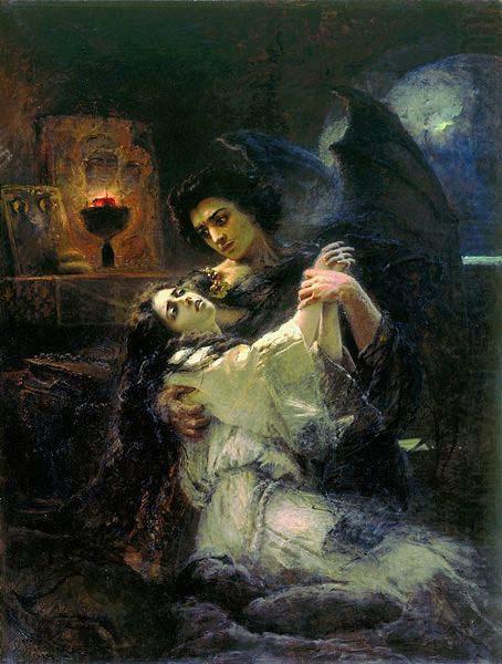 Konstantin Makovsky Tamara and Demon china oil painting image